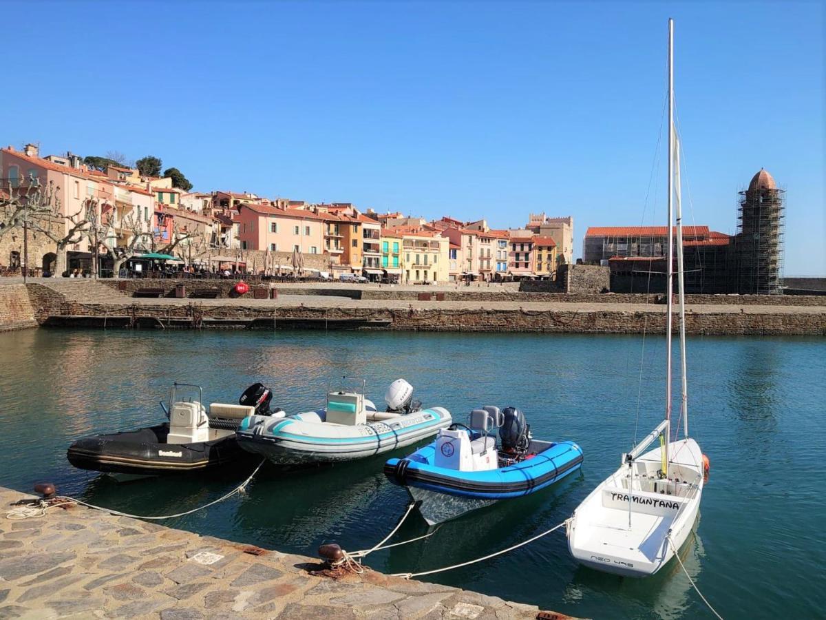 4Rb4 Appartement Type T2 Bord De Mer Acces Plage Direct Collioure Kültér fotó